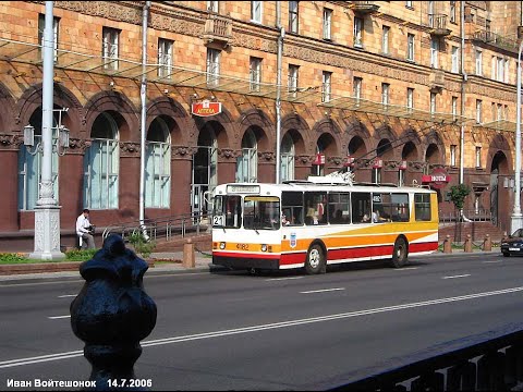 Видео: Информатор троллейбусного маршрута № 21 г.Минск (Версия 1)