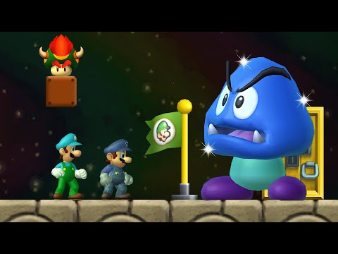 Видео: Новая игра Super Mario Bros. Wii: Rescue That Princess — прохождение для двух игроков в кооперати...