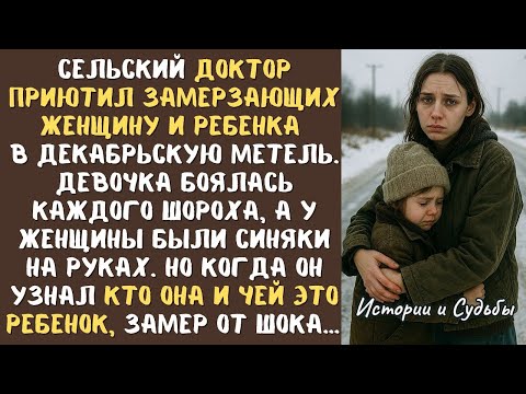 Видео: Сельский ДОКТОР приютил замерзающих ЖЕНЩИНУ и ребенка в декабрьскую метель, а едва  узнал кто ОНА...