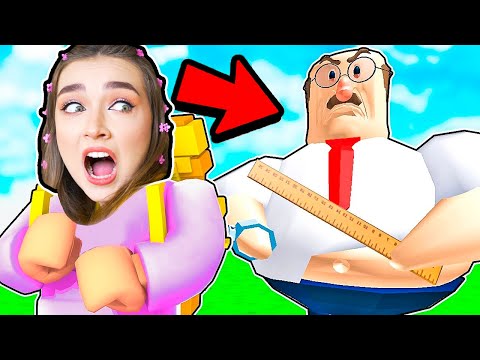 Видео: ЗЛОЙ УЧИТЕЛЬ ОХОТИТСЯ на МЕНЯ! 😱 Roblox GREAT SCHOOL BREAKOUT!