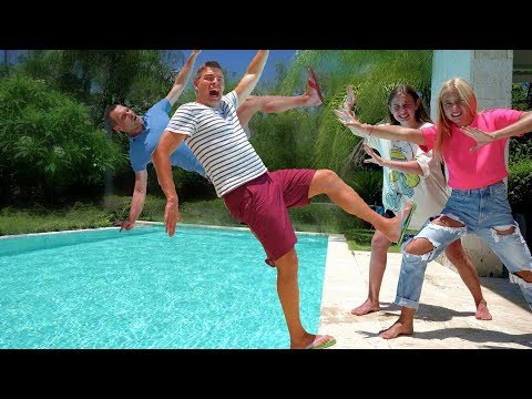 Видео: ПАПЫ НЕ ХОТЯТ НА МОРЕ!! Кто оказался в БАССЕЙНЕ?