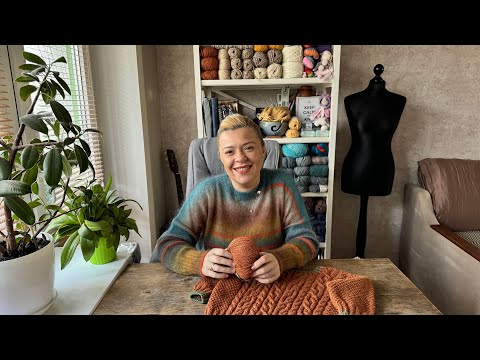 Видео: Свитер для Эммы. Пряжа Drops Soft Tweed.