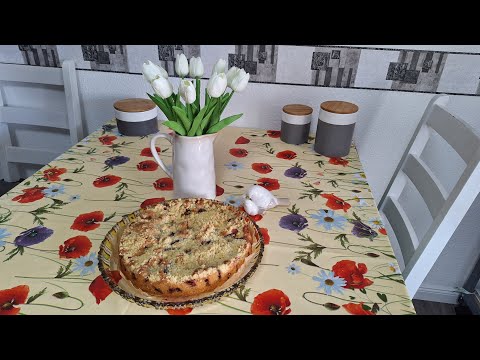 Видео: Сливовый пирог нежный, сочный и очень  вкусный ☕😊