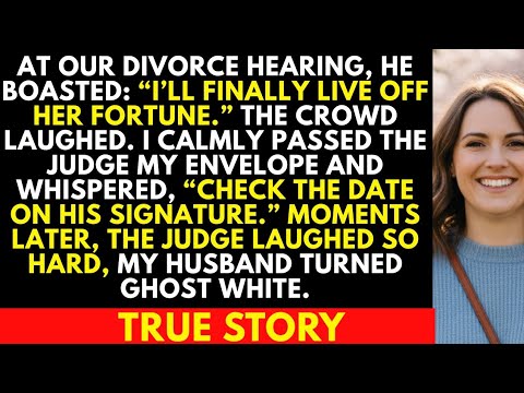 Видео: На слушании по нашему разводу муж хвастался, что будет жить за счёт моего состояния, но тут судья...