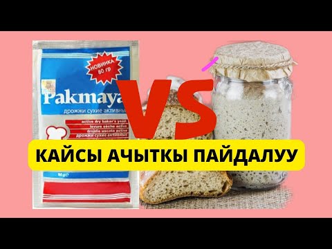 Видео: Камыр ачыткысы зыяндуубу? Кайсы ачыткы пайдалуу?