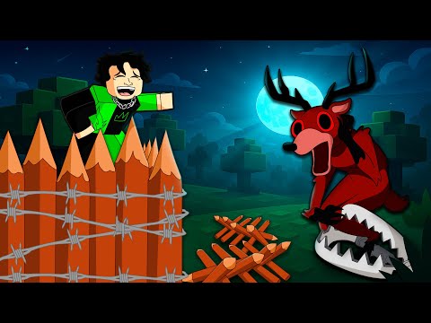 Видео: Я СОЗДАЛ САМУЮ БЕЗОПАСНУЮ БАЗУ ОХОТНИКА В 99 НОЧЕЙ В ЛЕСУ