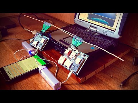 Видео: [engineer] Сам себе пейджер оператор. Тест дальности 100 миливаттных нод. часть №3…