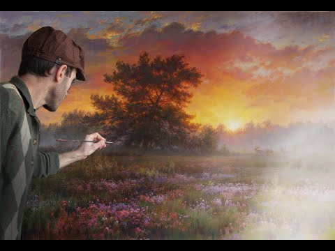 Видео: Картина "Последний закат лета"