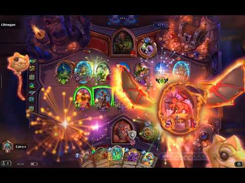 Видео: Hearthstone. Воин на драконах с темным даром.