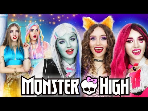 Видео: Как Попасть В Школу Monster High? || Монстры В Колледже