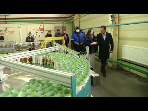 Видео: Выездная сессия городского антикризисного штаба на АО «Нэфис Косметикс»