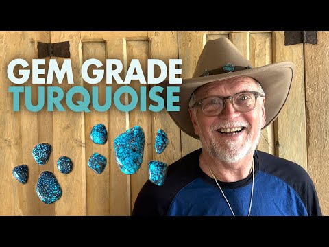 Видео: Бирюза ювелирного качества
