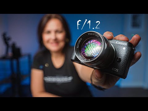 Видео: ДЕШЕВЫЙ объектив TTArtisan 50mm F/1.2 с ручным фокусным расстоянием для камер Canon M Mount