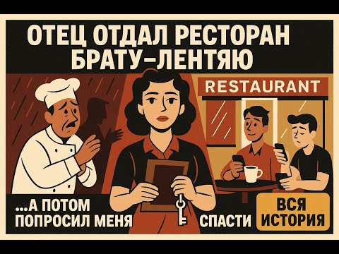 Видео: Как отец отдал ресторан брату-лентяю, а потом попросил меня всё спасти.