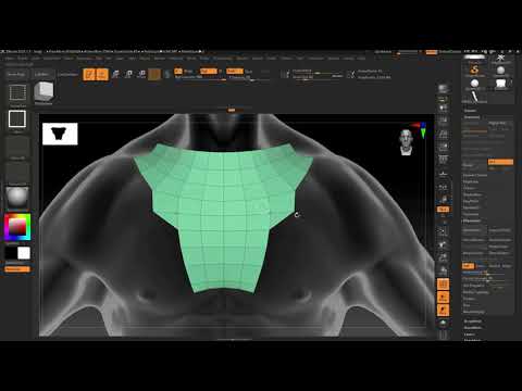 Видео: Создание доспехов в Zbrush Part 2