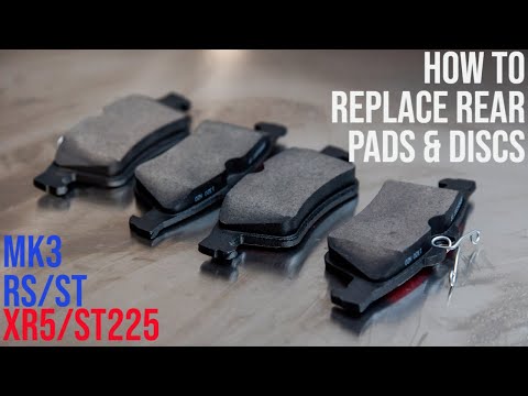 Видео: Пошаговая замена задних тормозных колодок и диска/ротора на Focus RS mk3 от OEM Denied Performance.