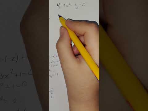 Видео: Алгебра 8 сынып.2.20 есеп. Квадрат теңдеу. Шыныбеков