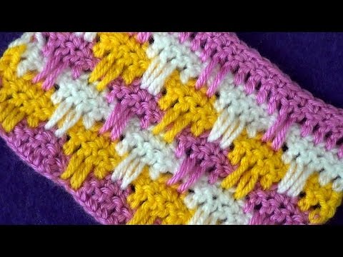 Видео: Разноцветный узор Грибочки