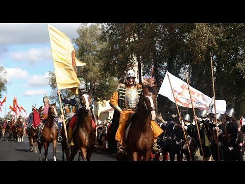 Видео: Парад Святого Казимира в Ружанах к 100 летию Пинской Диоцезии