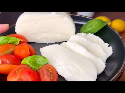 Видео: Рецепт домашней моцареллы: просто, вегански и БЫСТРО!