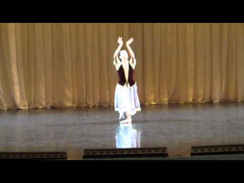 Видео: Макарова Ольга - вариация Нуне из балета "Гаяне." Эрмитажный театр