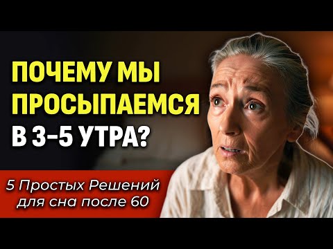 Видео: Почему Мы Просыпаемся В 3–5 Утра? 5 Простых Решений Для Сна После 60