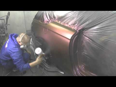 Видео: Покраска авто в ХАМЕЛЕОН (часть - 5)