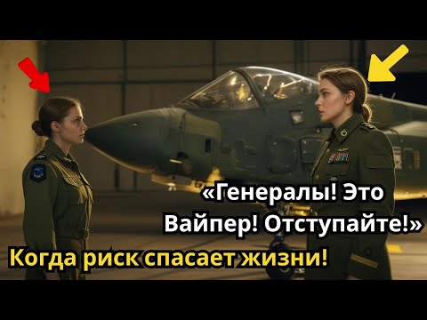 Видео: Её отстранили от полетов за «рискованный полет»— пока два генерала не обратились за помощью к врагам