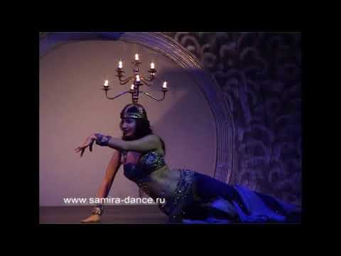 Видео: Работа в партере с канделябром - www.samira-dance.ru