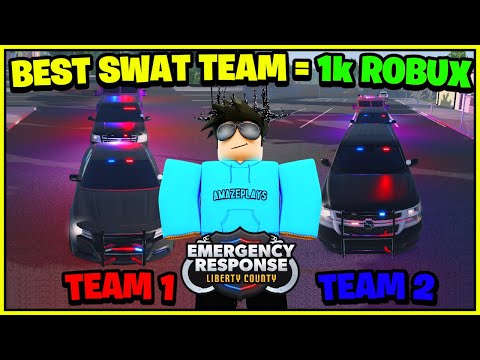 Видео: Создайте ЛУЧШУЮ КОМАНДУ СПЕЦНАЗА и выиграйте 1000 РОБАКСОВ! (Экстренное реагирование округа Либерти)