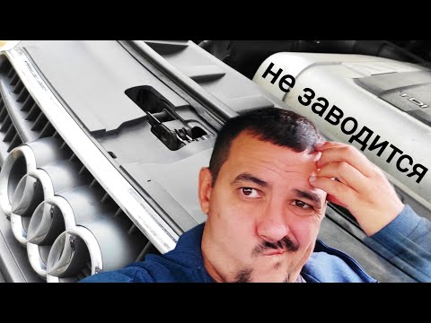 Видео: Плохой запуск двигателя утром. Audi Q7 Дизель.