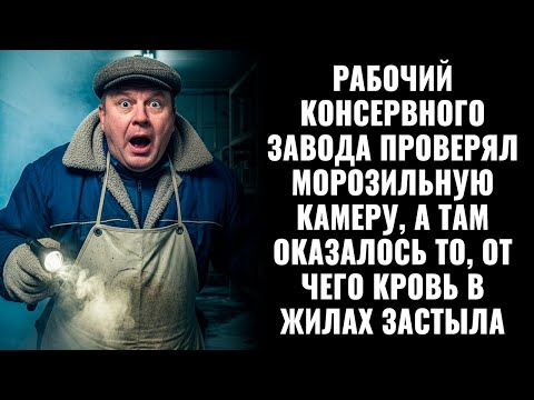 Видео: Рабочий консервного завода проверял старую камеру, а там оказалось то, от чего кровь в жилах застыла