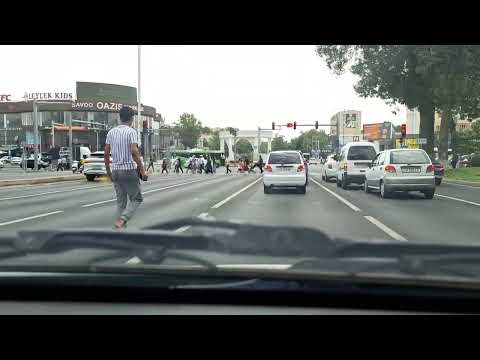 Видео: Ташкент... улица Байналминал до Чиланзар 26 квартал 2025 20 06