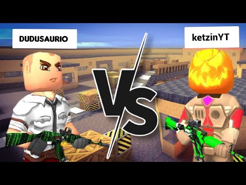 Видео: ketzinYT vs DuduSaurio, PvP contra um dos melhores jogadores de cw @DuduGetHell 🇧🇷x🇨🇴#kuboom #кубум 