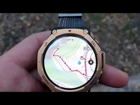 Видео: Навигация (Amazfit T-Rex 3 Pro)
