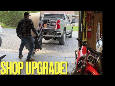 Видео: Новый ящик для инструментов Husky! Создаём удобное рабочее пространство в небольшой мастерской.