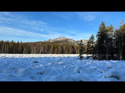 Видео: Пеший поход Таганай - Метеостанция. Ночёвка в палатке в -5*. Декабрь’22