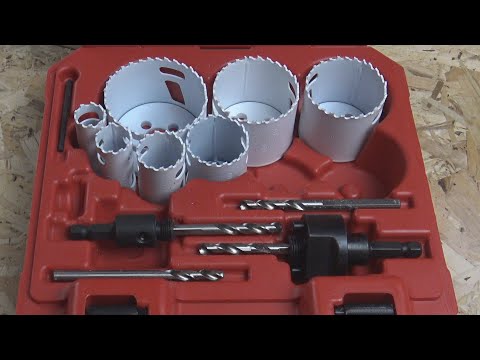 Видео: Набор BIM коронок Milwaukee 49 22 4026