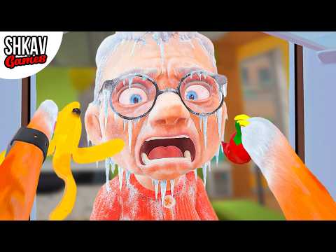 Видео: КОТ СДЕЛАЛ БАЗУ В ХОЛОДИЛЬНИКЕ У БАБУЛИ! Она в шоке! I Am Cat VR! / Часть 46 /