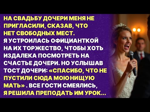 Видео: МОЯ ДОЧЬ ОСКОРБИЛА МЕНЯ ПЕРЕД БОГАТЫМИ РОДИТЕЛЯМИ ЖЕНИХА!