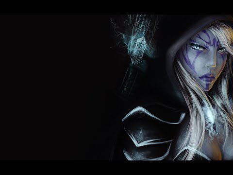 Видео: ЭТА МИД ДРОВКА НЕ ОСТАВЛЯЕТ ШАНСА ВРАГУ.  Drow Ranger mid