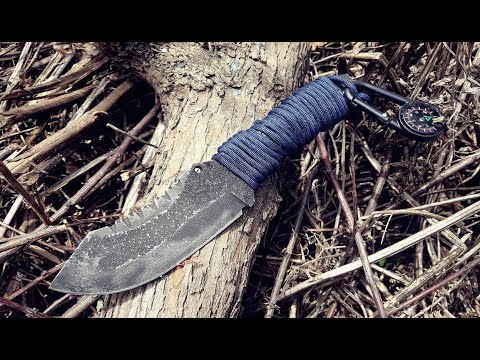 Видео: Сделайте нож Bushcraft из частей плуга