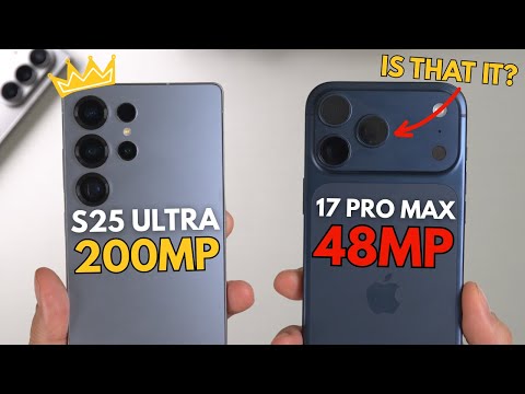 Видео: S25 Ultra против iPhone 17 Pro Max — ЭТО ВАШ ЛУЧШИЙ APPLE?