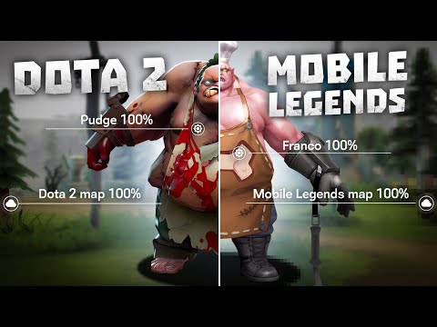 Видео: КЛОН ДОТЫ НА ТЕЛЕФОНЧИК MOBILE LEGENDS ЭКСПЕРТНОЕ СРАВНЕНИЕ
