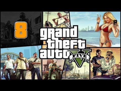 Видео: Прохождение Grand Theft Auto V (GTA 5) — Часть 8: Стрельбище / Ночные гонки (Посменная работа)