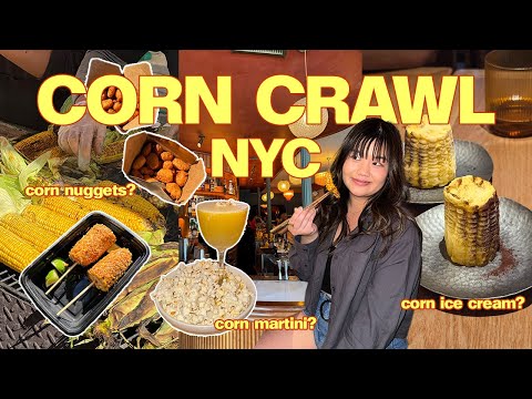 Видео: Кукурузный суп по-нью-йоркски 🌽 Лучшие блюда из кукурузы в центре Манхэттена?