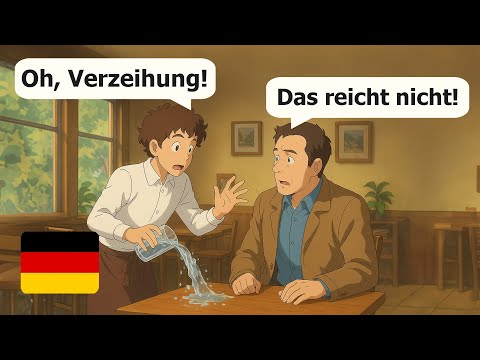 Видео: 10 коротких немецких диалогов для начинающих | Споры и проблемы (А1-А2)