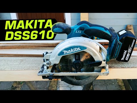 Видео: Makita DSS610. Лучшая беспроводная дисковая пила начального уровня