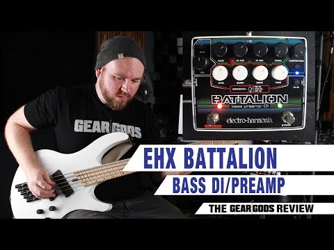 Видео: ELECTRO-HARMONIX Battalion Bass DI/Preamp — обзор Gear Gods
