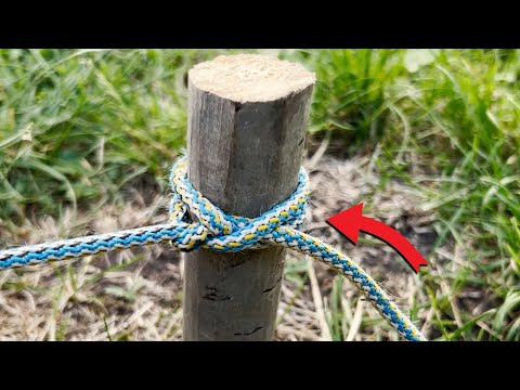 Видео: 4 узла улучшат твои СПОСОБНОСТИ. Пожарная лестница. Петля для колышка. В жизни точно пригодится